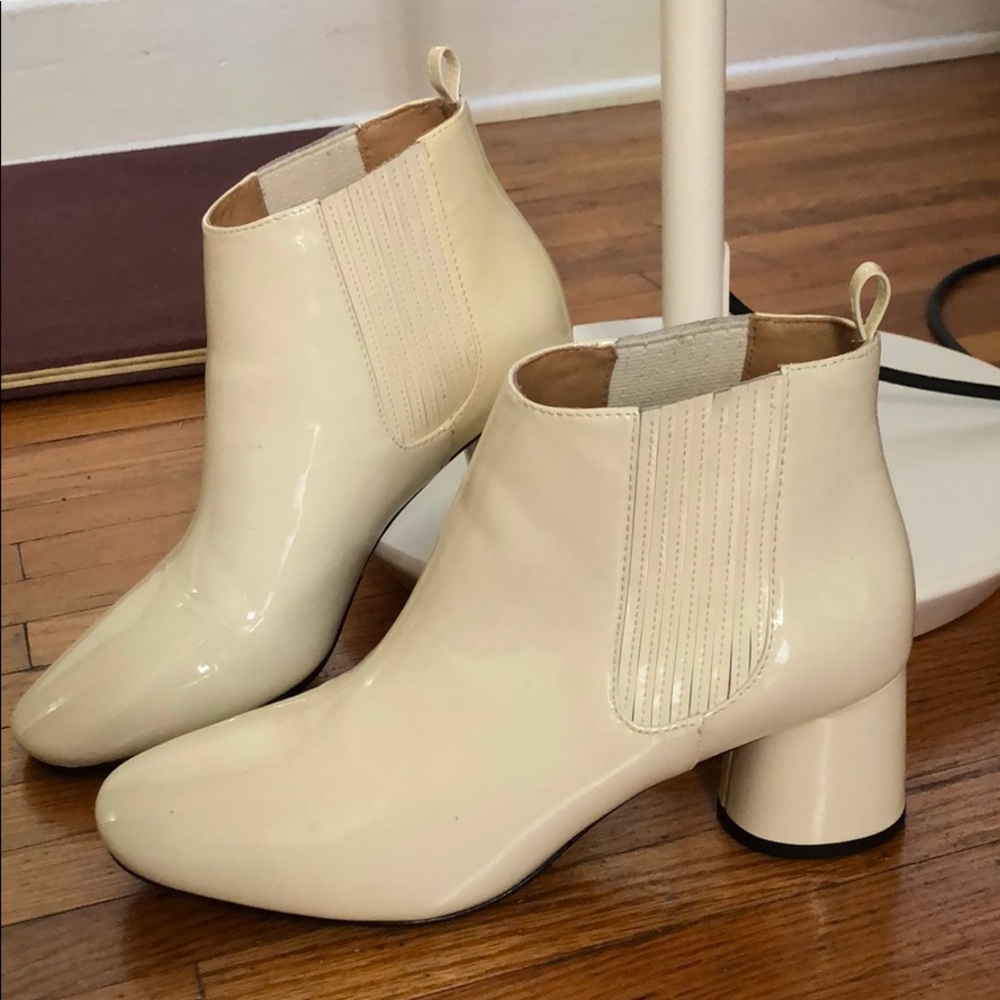 Marc Jacobs Rocket Chelsea Boots White